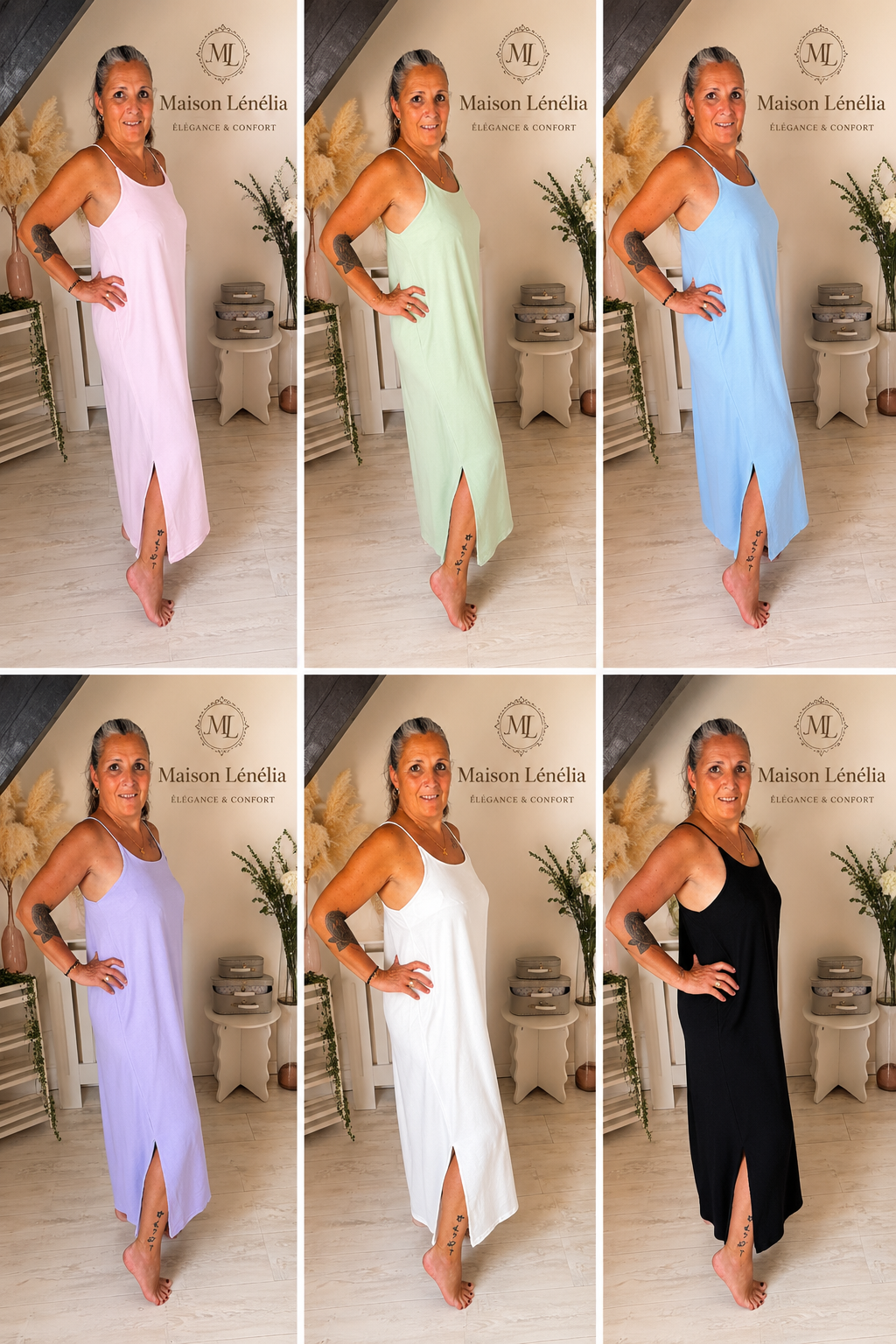Robe Longue "Summer Glow" Existe en 7 coloris☀️