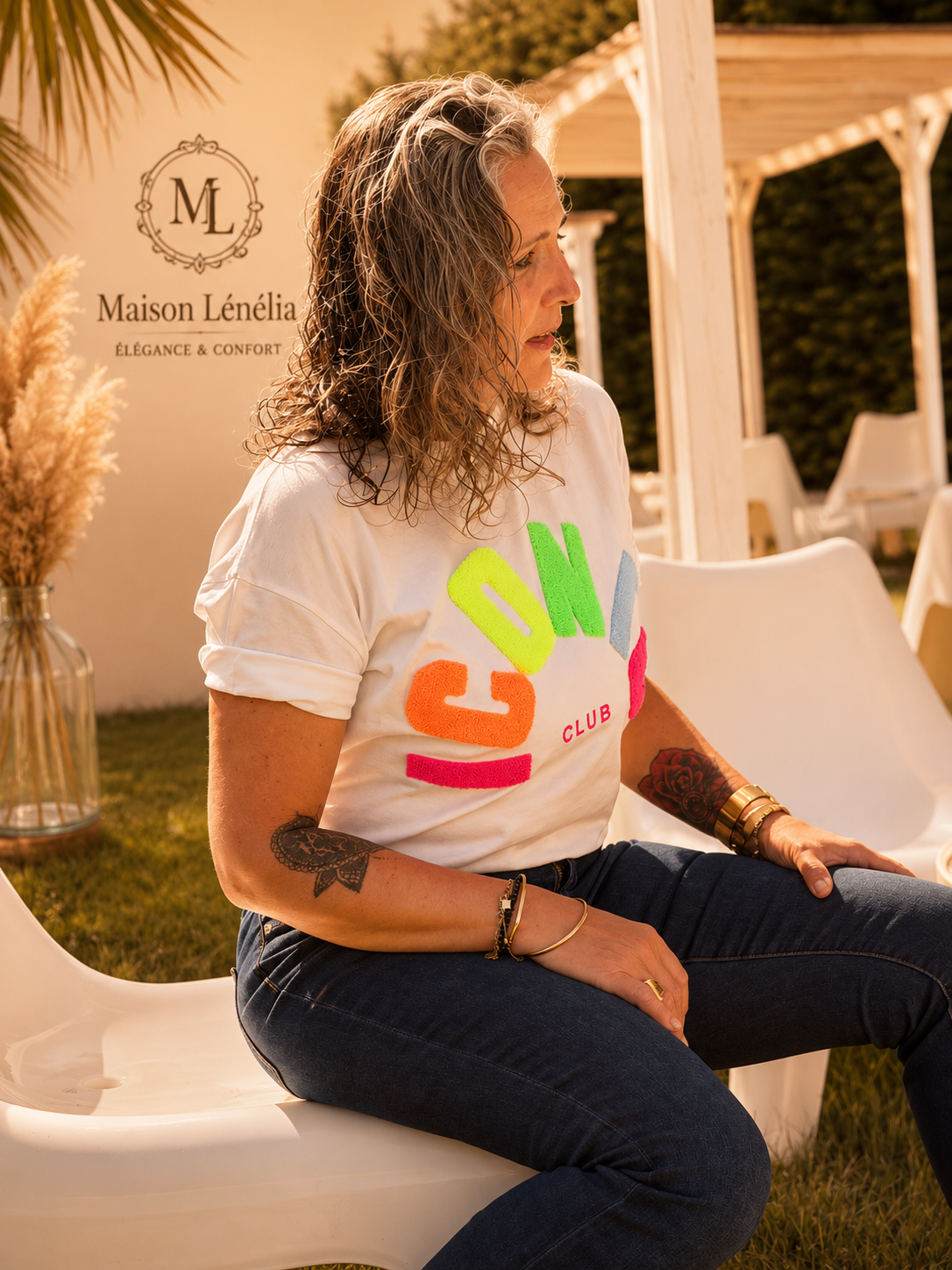 🤍 Tee-shirt ICONIC – Existe en plusieurs coloris