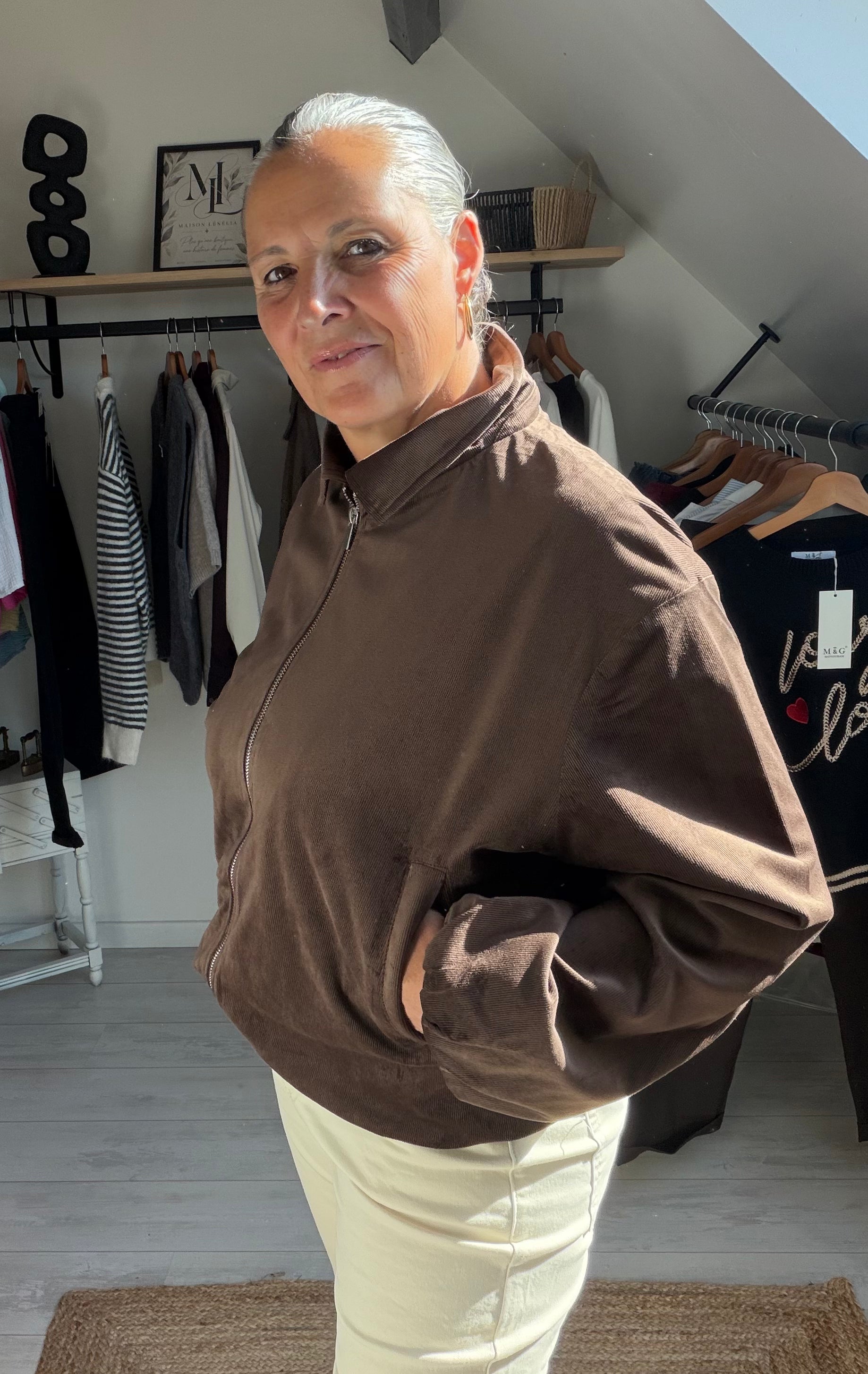 Blouson Douceur –  Effet Velours