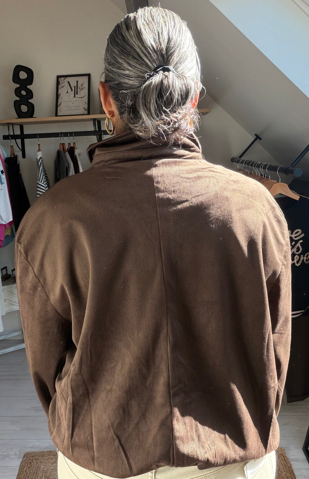 Blouson Douceur –  Effet Velours