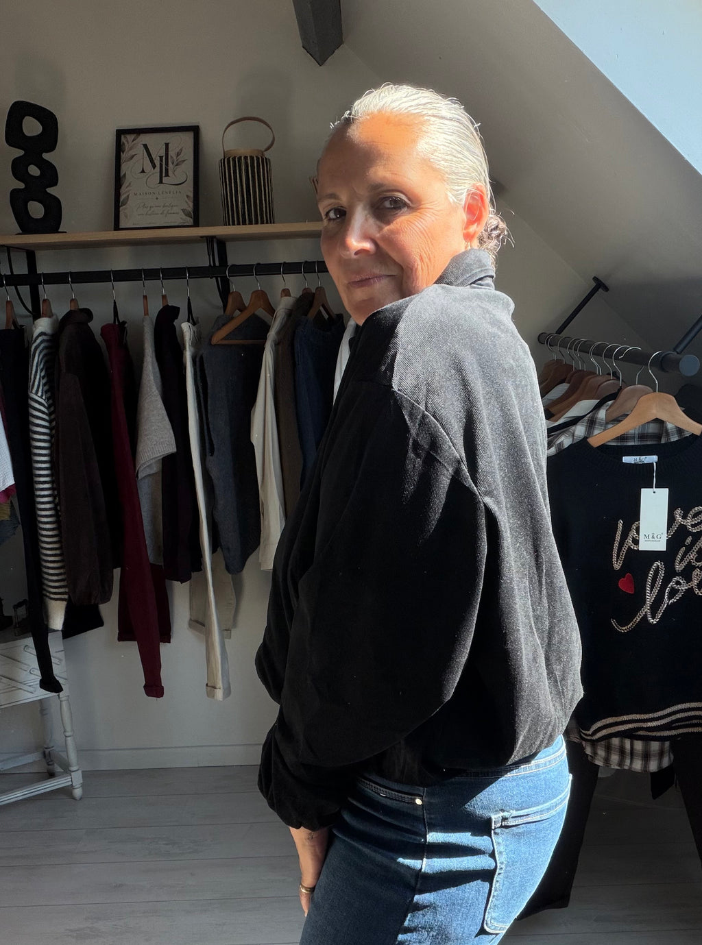 Blouson Douceur –  Effet Velours