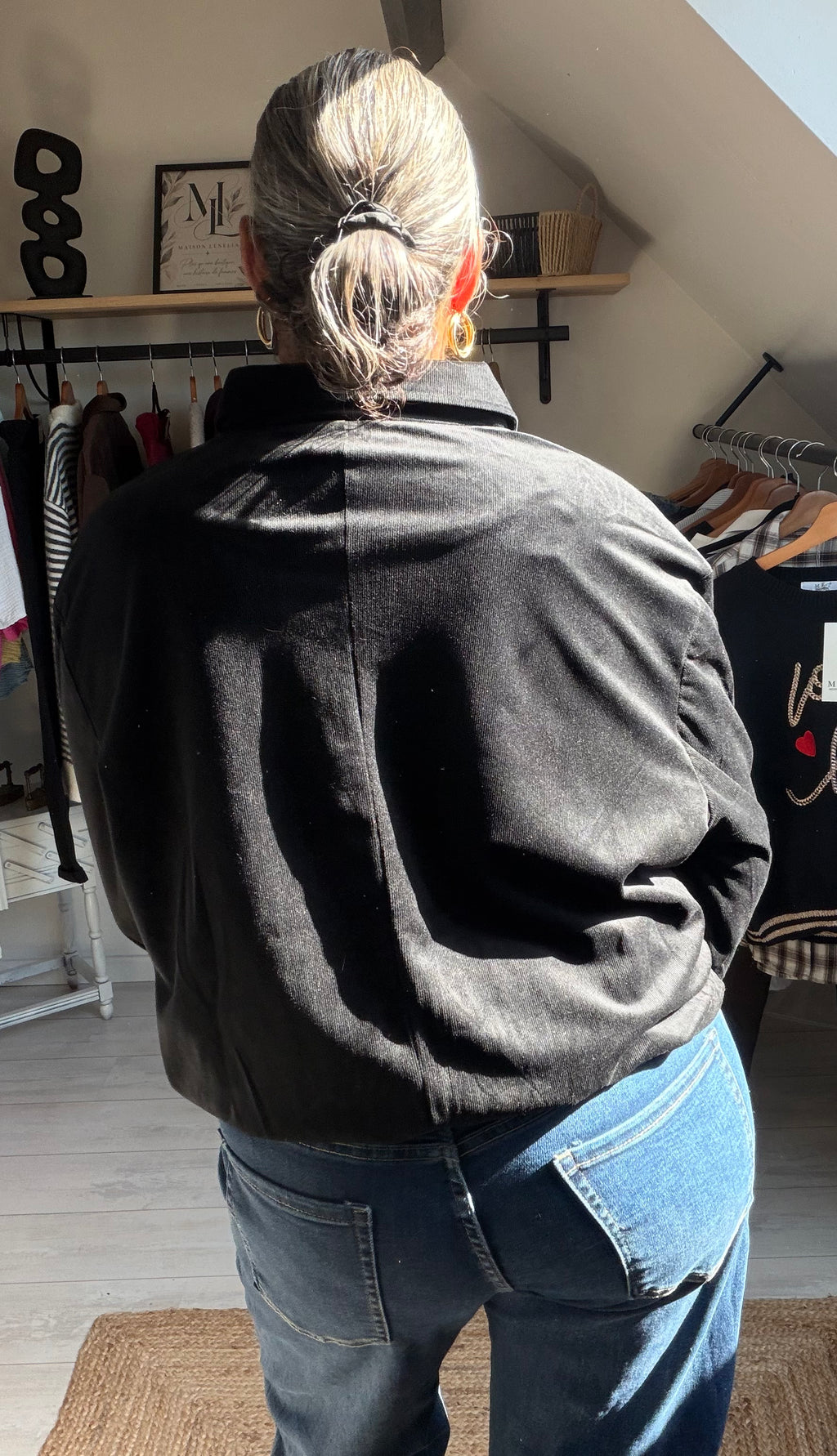 Blouson Douceur –  Effet Velours