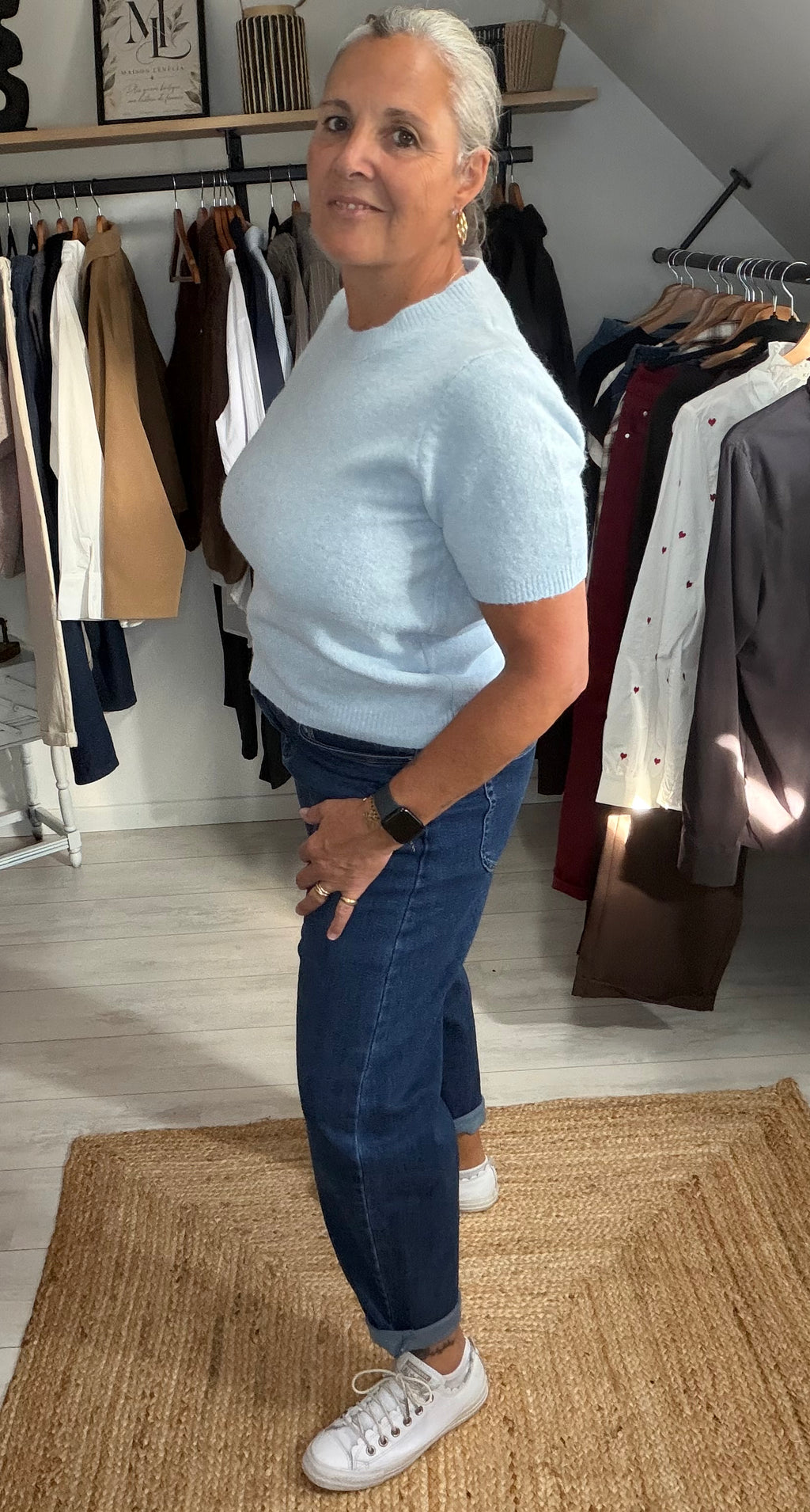 Pull manches courtes Josephine