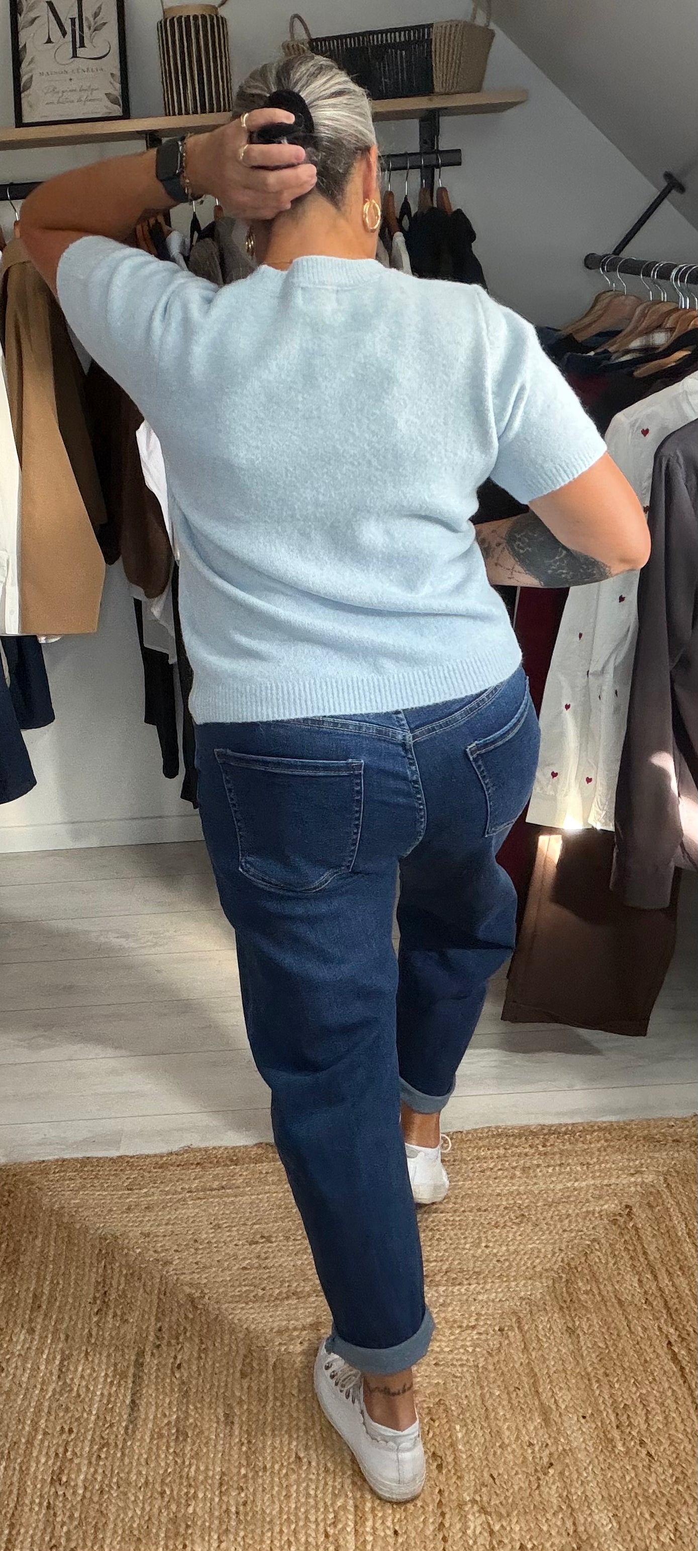 Pull manches courtes Josephine