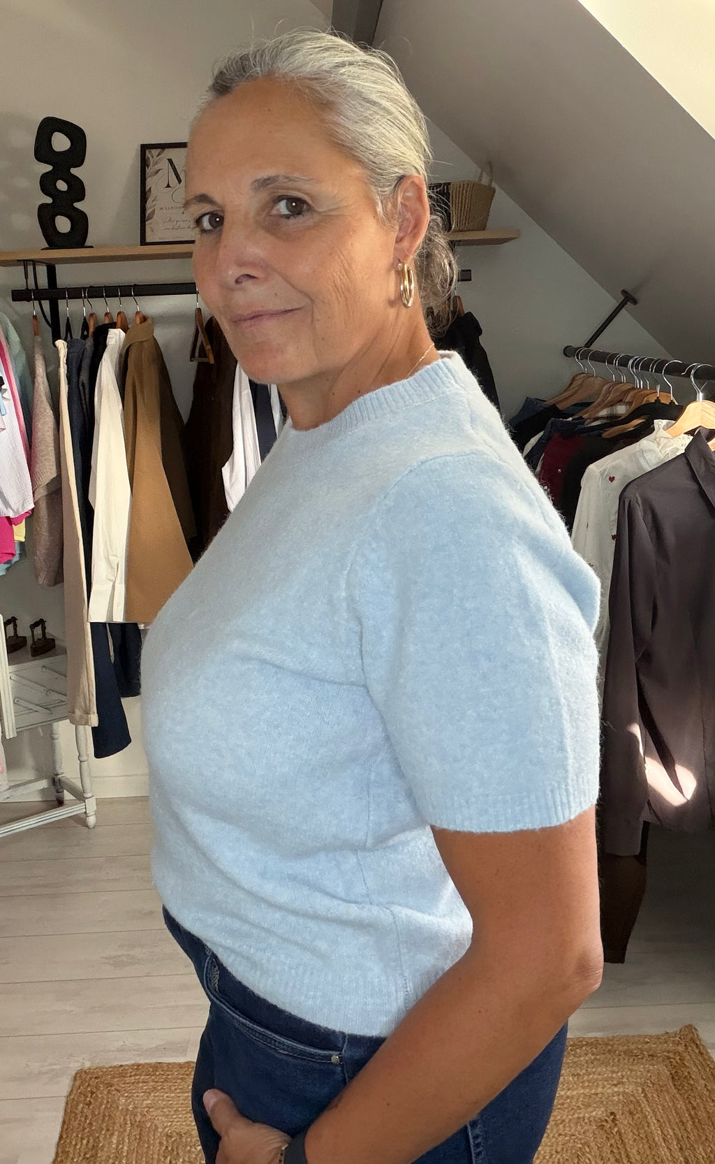 Pull manches courtes Josephine