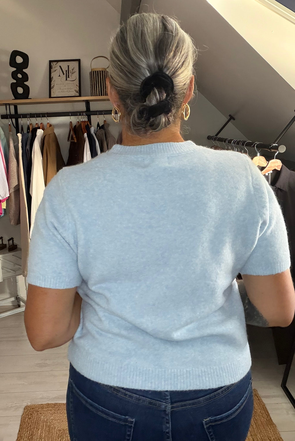 Pull manches courtes Josephine