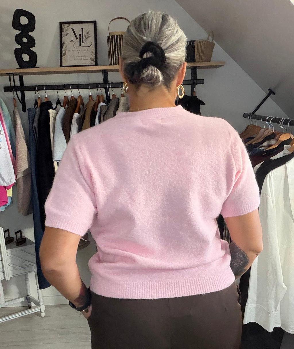 Pull manches courtes Josephine