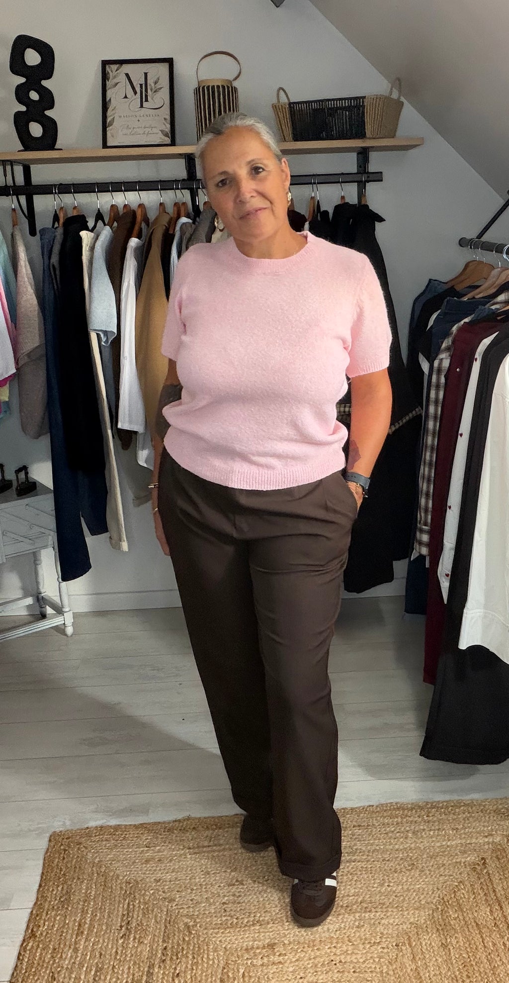 Pull manches courtes Josephine