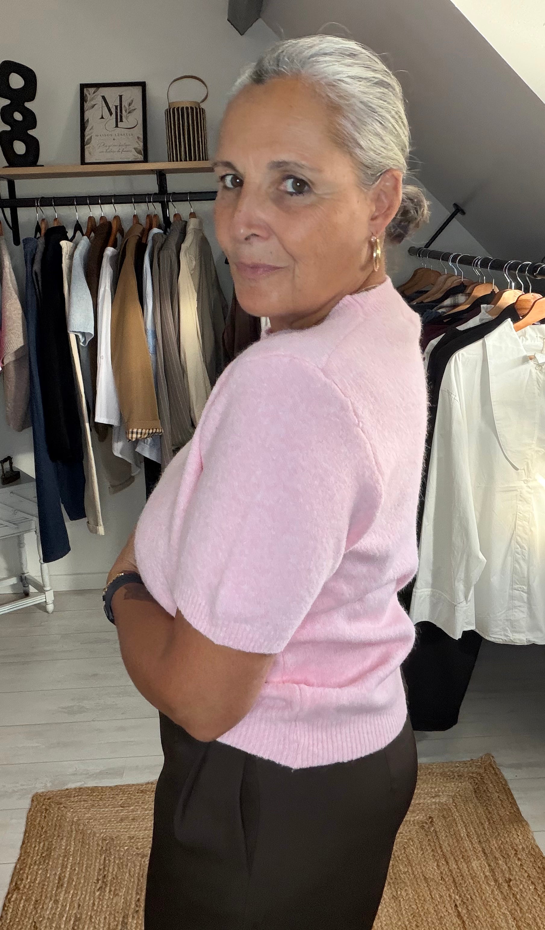 Pull manches courtes Josephine