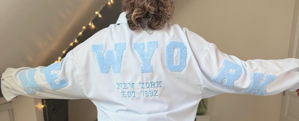 💙 Chemise Oversize Rayée "NEW YORK"