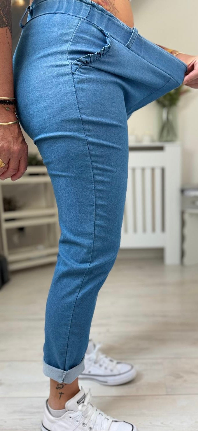 💙 Jean Extensible – Confort & Style