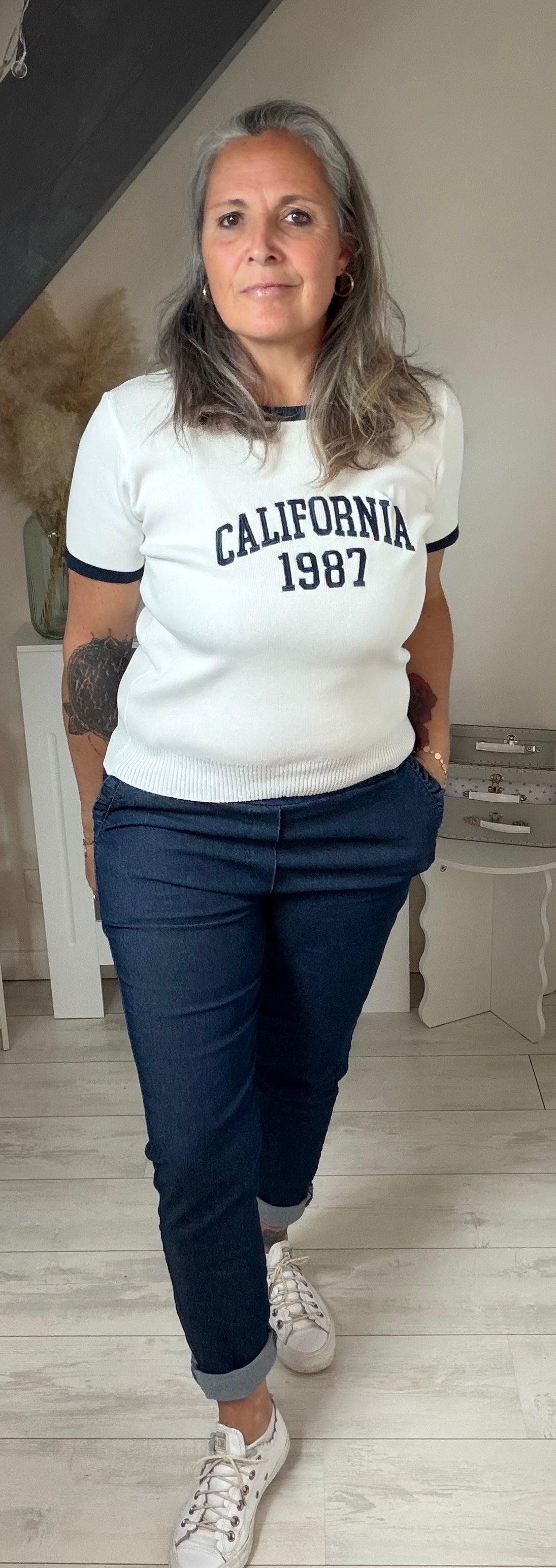 🤍💙🩷 Polo – Bi-Color California Existe en plusieurs coloris